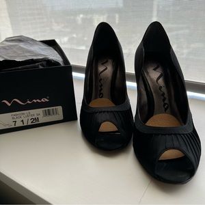 Nina Open Toed Pumps - Size 7.5